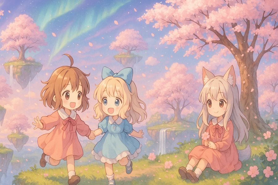 四虎少女动漫美图