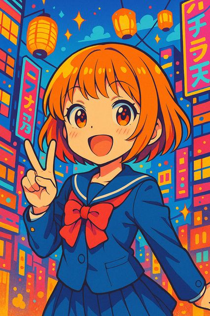 四虎少女动漫美图